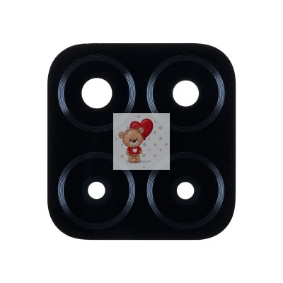 Стекло камеры для Huawei Honor X6 Черный