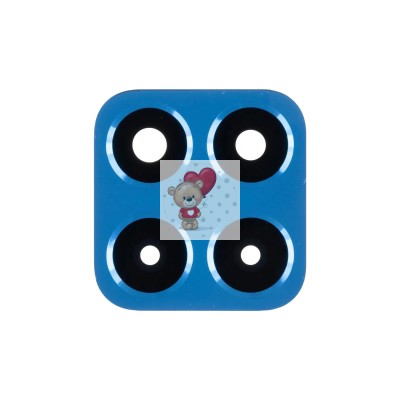 Стекло камеры для Huawei Honor X6 Синий