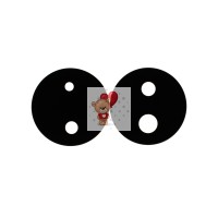 Стекло камеры для Huawei Honor X7b 4G (комплект 2 шт.) Черный Стекло камеры для Huawei Honor X7b 4G (комплект 2 шт.) Черный