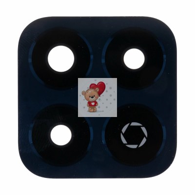 Стекло камеры для Huawei Honor X7c Черный