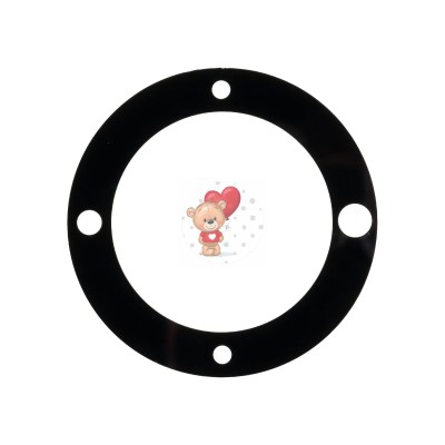 Стекло камеры для Huawei Honor X9b Черный