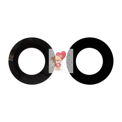 Стекло камеры для Huawei Honor 8X (комплект 2 шт.) Черный