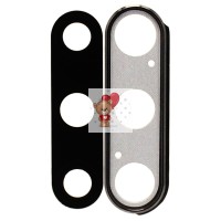 Стекло камеры для Huawei Honor 9X/Huawei Honor 9X Premium в сборе с рамкой Черный Стекло камеры для Huawei Honor 9X/Huawei Honor 9X Premium в сборе с рамкой Черный