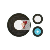 Стекло камеры для Huawei Nova 11 Pro (комплект 3 шт.) Черный