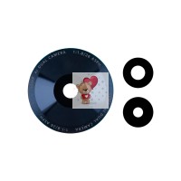 Стекло камеры для Huawei Nova Y72 (комплект 3 шт.) Черный