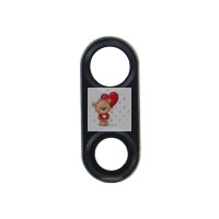 Стекло камеры для Huawei P20 Lite/Huawei Nova 3e Черный