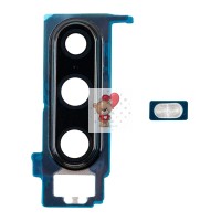 Стекло камеры для Huawei P30 в сборе с рамкой Черный Стекло камеры для Huawei P30 в сборе с рамкой Черный