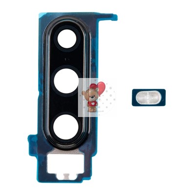 Стекло камеры для Huawei P30 в сборе с рамкой Черный