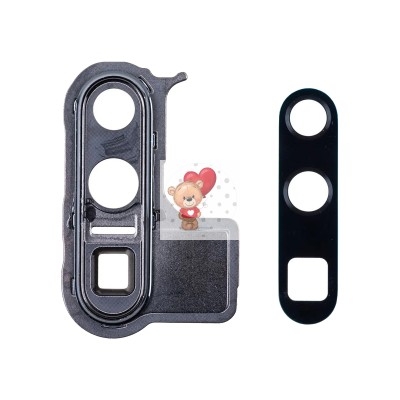 Стекло камеры для Huawei P30 Pro в сборе с рамкой Черный