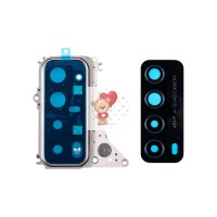 Стекло камеры для Huawei P Smart 2021 в сборе с рамкой Черный Стекло камеры для Huawei P Smart 2021 в сборе с рамкой Черный