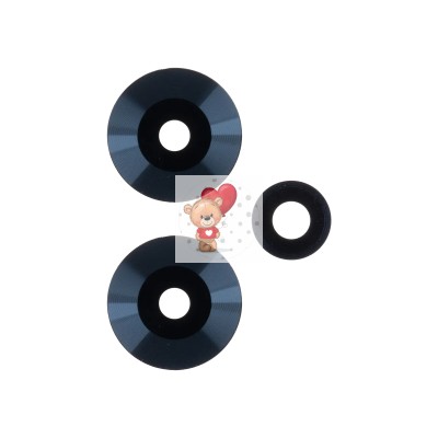 Стекло камеры для Infinix Hot 30 Play (комплект 3 шт.) Черный