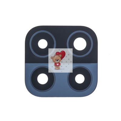 Стекло камеры для OPPO A15/OPPO A15s Черный