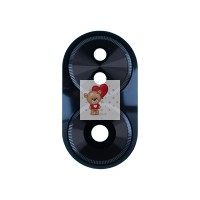 Стекло камеры для OPPO A38 Черный