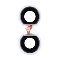 Стекло камеры для iPhone 15/iPhone 15 Plus (комплект 2 шт.) Голубой