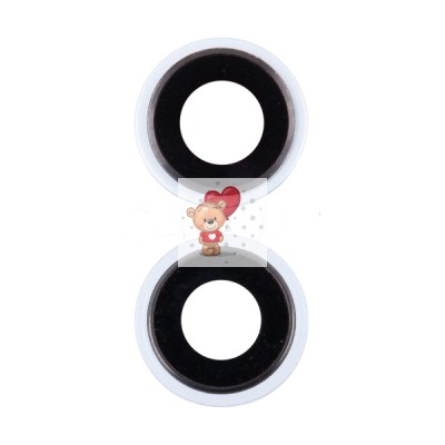 Стекло камеры для iPhone 15/iPhone 15 Plus (комплект 2 шт.) Голубой