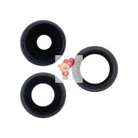 Стекло камеры для iPhone 15 Pro (комплект 3 шт.) Черный Стекло камеры для iPhone 15 Pro (комплект 3 шт.) Черный