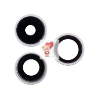 Стекло камеры для iPhone 15 Pro (комплект 3 шт.) Серый Стекло камеры для iPhone 15 Pro (комплект 3 шт.) Серый