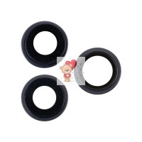 Стекло камеры для iPhone 15 Pro Max (комплект 3 шт.) Черный Стекло камеры для iPhone 15 Pro Max (комплект 3 шт.) Черный