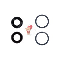 Стекло камеры для iPhone 14/iPhone 14 Plus (комплект 2 шт.) Черный Стекло камеры для iPhone 14/iPhone 14 Plus (комплект 2 шт.) Черный