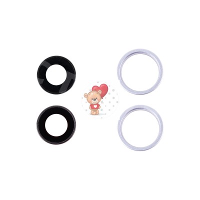 Стекло камеры для iPhone 14/iPhone 14 Plus (комплект 2 шт.) Фиолетовый