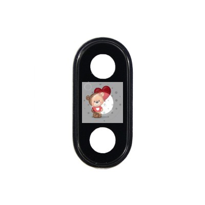 Стекло камеры для iPhone Xs/iPhone Xs Max Серебро