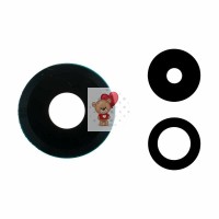 Стекло камеры для Xiaomi 12 Lite в сборе с рамкой Черный Стекло камеры для Xiaomi 12 Lite в сборе с рамкой Черный