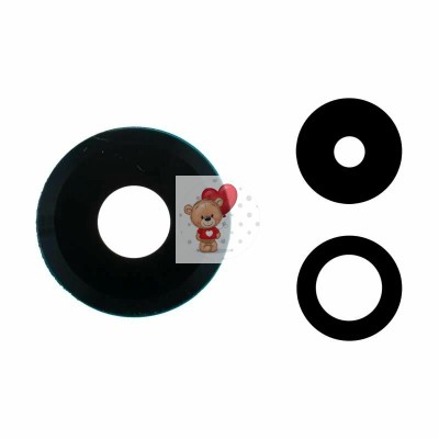 Стекло камеры для Xiaomi 12 Lite в сборе с рамкой Черный Стекло камеры для Xiaomi 12 Lite в сборе с рамкой Черный