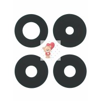 Стекло камеры для Xiaomi Poco X7 (комплект 4 шт.) Черный Стекло камеры для Xiaomi Poco X7 (комплект 4 шт.) Черный