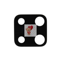 Стекло камеры для Xiaomi Redmi Note 9 Pro (Global) Черный Стекло камеры для Xiaomi Redmi Note 9 Pro (Global) Черный