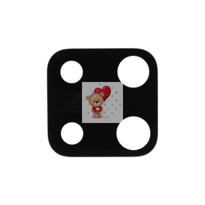 Стекло камеры для Xiaomi Redmi Note 9 Pro (Global) Черный Стекло камеры для Xiaomi Redmi Note 9 Pro (Global) Черный