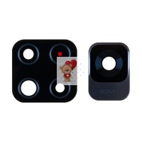 Стекло камеры для Xiaomi Redmi Note 11S 5G (комплект 2 шт.) Черный