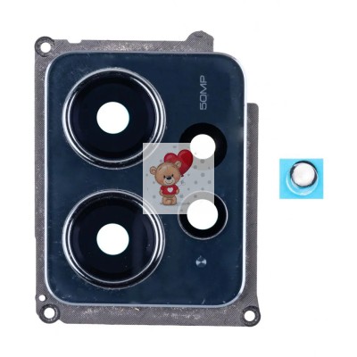 Стекло камеры для Xiaomi Redmi Note 12 4G в сборе с рамкой Черный Стекло камеры для Xiaomi Redmi Note 12 4G в сборе с рамкой Черный