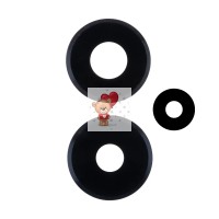 Стекло камеры для Xiaomi Redmi Note 13 Pro 4G (комплект 3 шт.) Черный Стекло камеры для Xiaomi Redmi Note 13 Pro 4G (комплект 3 шт.) Черный