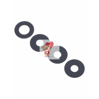 Стекло камеры для Xiaomi Redmi Note 14 Pro 4G (комплект 4 шт.) Черный Стекло камеры для Xiaomi Redmi Note 14 Pro 4G (комплект 4 шт.) Черный