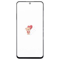 Стекло модуля для Huawei Honor X7b 4G в сборе с OCA пленкой Черный - OR (Mitsubishi)