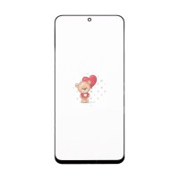 Стекло модуля для Huawei Honor X8 в сборе с OCA пленкой Черный - OR (Mitsubishi)