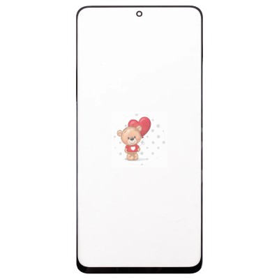 Стекло модуля для Huawei Honor Magic 4 Lite 4G в сборе с OCA пленкой Черный - OR Mitsubishi