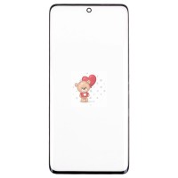 Стекло модуля для Huawei Honor X9b в сборе с OCA пленкой Черный - OR (Mitsubishi)
