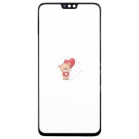 Стекло модуля для Huawei Honor 9X Lite в сборе с OCA пленкой Черный - OR (Mitsubishi)