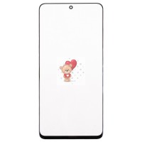 Стекло модуля для Huawei Nova 12i в сборе с OCA пленкой Черный - OR (Mitsubishi)