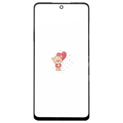 Стекло модуля для Tecno Camon 18P в сборе с OCA пленкой Черный - OR Стекло модуля для Tecno Camon 18P в сборе с OCA пленкой Черный - OR