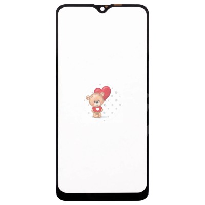 Стекло модуля для OPPO A12 в сборе с OCA пленкой Черный - OR (Mitsubishi)