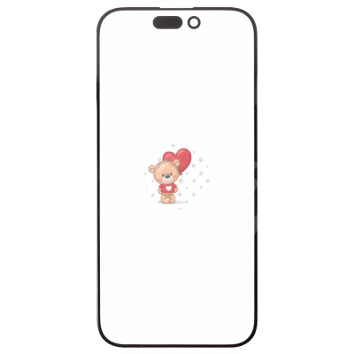 Стекло модуля для Apple iPhone 15 Plus в сборе с OCA пленкой Черный - OR (Feaglet) Стекло модуля для Apple iPhone 15 Plus в сборе с OCA пленкой Черный - OR (Feaglet)