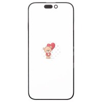 Стекло модуля для Apple iPhone 15 Pro в сборе с OCA пленкой Черный - OR (Feaglet) Стекло модуля для Apple iPhone 15 Pro в сборе с OCA пленкой Черный - OR (Feaglet)