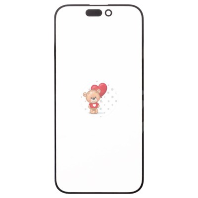 Стекло модуля для Apple iPhone 15 Pro в сборе с OCA пленкой Черный - OR (Feaglet) Стекло модуля для Apple iPhone 15 Pro в сборе с OCA пленкой Черный - OR (Feaglet)