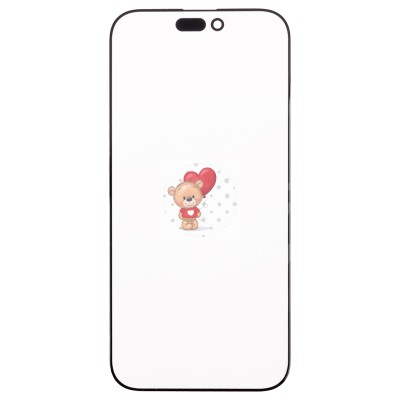 Стекло модуля для Apple iPhone 16 Plus в сборе с OCA пленкой Черный - OR (Feaglet) Стекло модуля для Apple iPhone 16 Plus в сборе с OCA пленкой Черный - OR (Feaglet)