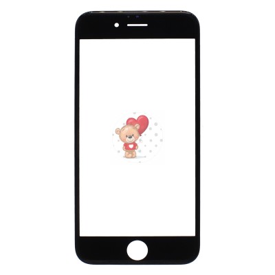 Стекло модуля для Apple iPhone 6 в сборе с рамкой и OCA пленкой Черный - OR (Mitsubishi) Стекло модуля для Apple iPhone 6 в сборе с рамкой и OCA пленкой Черный - OR (Mitsubishi)