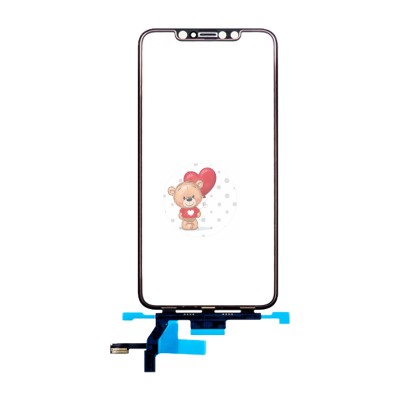 Стекло модуля для Apple iPhone Xs Max в сборе с тачскрином и OCA пленкой Черный - OR (Feaglet) Стекло модуля для Apple iPhone Xs Max в сборе с тачскрином и OCA пленкой Черный - OR (Feaglet)