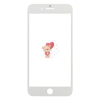 Стекло модуля для Apple iPhone 8 Plus в сборе с рамкой и OCA пленкой Белый - OR (Mitsubishi) Стекло модуля для Apple iPhone 8 Plus в сборе с рамкой и OCA пленкой Белый - OR (Mitsubishi)