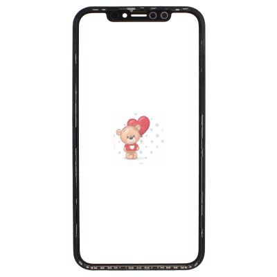 Стекло модуля для Apple iPhone Xr в сборе с рамкой и OCA пленкой Черный - OR (Mitsubishi) Стекло модуля для Apple iPhone Xr в сборе с рамкой и OCA пленкой Черный - OR (Mitsubishi)